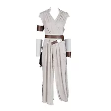 Mzxdy Adult Rey Halloween Role Play Costume for Women Girls