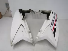 16 YAMAHA SR VIPER MTX BELLY PANS RIGHT LEFT SIDE FENDER WHITE STOCK OEM -0159 (For: Yamaha SR Viper MTX)