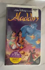 Aladdin-A Walt Disney Classic-VHS-2 Academy Awards-Best Song and Score