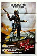 1979 MAD MAX One Sheet 27 x 41 Movie Poster 80029 FLAWS AS IS Mel Gibson