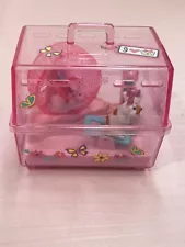 1995 Barbie Magic Moves Wind Up Pet Hamster Cage — WORKS Mattel EUC