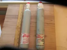 Two Soda Stream CO2 Cartridges, empty, exchangeable for quick connect cartridge