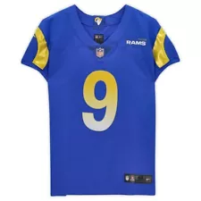 Los Angeles Rams Jersey Nike Vapor Elite Super Bowl Matthew Stafford #9 Size 44