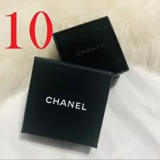 Chanel Empty Earrings Necklace Gift Box 2.65" X 2.65" X 1.45"