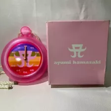 Ayumi Hamasaki Clock Towel Rack Not for sale Not tested From Japan