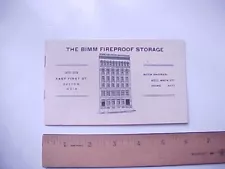 1910 HENRY BIMM FIREPROOF STORAGE VAULTS DAYTON OHIO GOLD PAINTINGS, 12 photos