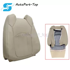 HOT SALE Front Driver Top Seat Covers AC Leather Tan For Buick Enclave 2008-2012 (For: 2008 Buick Enclave)