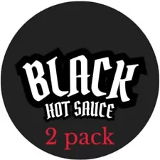 Black Hot Sauce CUSTOM 2 Pack