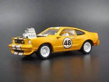 1976 76 FORD MUSTANG II COBRA ll RARE 1:64 SCALE COLLECTIBLE DIECAST MODEL CAR