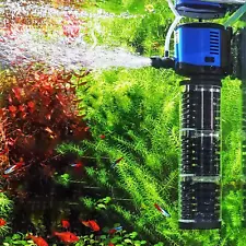 Fish Tank Filter Powerful 400GPH for 75-200 Gallon Large Aquarium Small Pond Fou