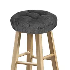 baibu Stool Covers Round, Super Soft Round Bar Stool Cushion Covers Seat