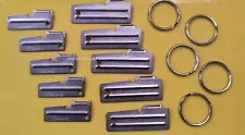 P38 & P51 Can Opener 10 Pack Shelby + Key Rings Mess Camping Survival Military