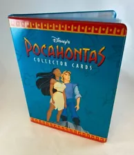 BINDER SALE: ALBUM FOR DISNEY'S POCAHONTAS TRADING CARDS Skybox w/ Glued Pages