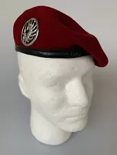 VTG Old French Beret Commando Paratrooper Laulhere Armee Army France 90s