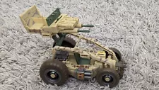 Gi Joe Valor Vs Venom Sand Razor Figure Vehicle Hasbro 2002 Incomplete But Works