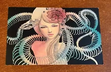 Audrey Kawasaki Print Promotional Card 2012 Art Show Possessed Surrealism Rare