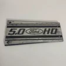 1986 to 1993 ford mustang intake Plaque Plate.