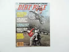 Dirt Bike Magazine June 1982 Yamaha YZ125 YZ250 Maico 490 Honda CR80R Can-Am 13