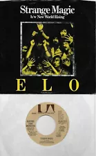 ELECTRIC LIGHT ORCHESTRA Strange Magic / New World Rising 45 with PicSleeve ELO