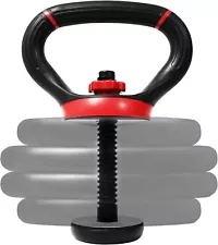 Yes4All Adjustable Kettlebell for Weight Plates, Exercise Kettlebells Weight Set