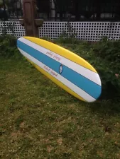 Beautiful "Endless Summer" 9'0" Robert August "What I Ride" Surftech Surfboard