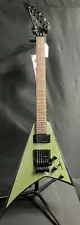 Jackson RRX24 Randy Rhoads Electric Guitar Matte Olive Drab w/ Black Bevels