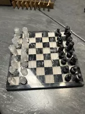 Marble Chess Set Mini Complete