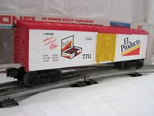 LIONEL 7711 EL PRODUCTO CIGARS BOX CAR OB 1-78 UN-RUN!