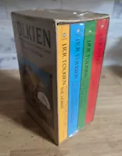 SEALED 1985 Tolkien Lord of The Rings 4 Volume Paperback Box Set Ballantine