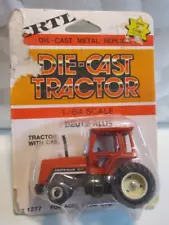 Vintage Ertl Deutz-Allis 8070 Tractor Replica with Cab Die-Cast 1:64 #1277