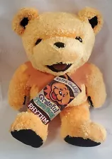 Grateful Dead 12” Extra Cuddly Teddy Bear "Rhythm", Ultra soft Terry, Rare Mint