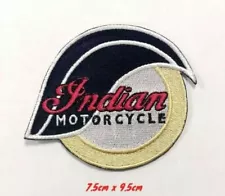 Indian Motorcycles 1901 Biker Racing Iron on Embroidered Patch #378