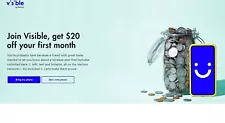 VISIBLE 5$ first month Deal Cell Phone UNLIMITED Plan Promo Code 3qJddr