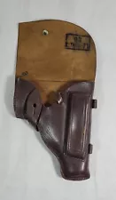 SOVIET RUSSIAN MILITARY COLD WAR ERA LEATHER MAKAROV MEDIUM FRAME PISTOL HOLSTER