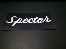 SPECTOR BASSES CUSTOM STICKER