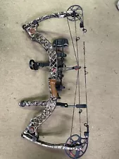 Mathews Z7 Compound Bow 28/65 Spot Hogg, Whisker Biscuit, Quiver,as Seen