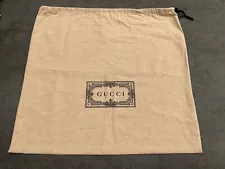 Authentic Gucci Large Size Dust Bag 20 X 19 Inches New Collection