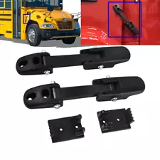 2 Sets Hood Latch Black Fit For Mack Truck Kenworth T660 W900 Peterbilt 3799344