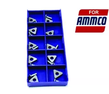 CB6914 Negative Rake Carbide Brake Lathe Bit for Ammco & Hunter Lathes Kit of 10