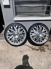 26 inch rims and tires used set