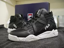 Fila Cage Mid 1BM01273-021 Men's Size 9.5 Black Oreo