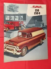 1956 GMC "250 & 250-8 MODELS--PICKUP PANEL PLATFORM" Truck Dealer Sales Brochure