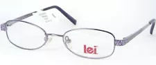 NEW W/ TAG L.e.i. LEIG206 500 VIOLET EYEGLASSES GLASSES FRAME 206 45-16-130mm