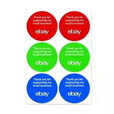 100 - 3” Thank you for supporting my small business - eBay Branded stickers