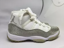 Air Jordan 11 Retro White Metallic Silver 2019 - Women's Size 8.5