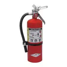 AMEREX B402 Fire Extinguisher,Steel,Red,ABC 13J002