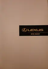 1997 LEXUS ES300 car sales brochure from Hong Kong. English & Chinese text