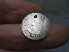 Dug Neat Silver Coin From the Confederate Earthworks- Mine Run, Va.