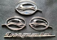 2004 Chevrolet Impala set Trunk side pillars emblem Oem badge ornament logo