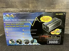 Power Express 3000 Watt DC to AC Power Inverter, 6000 Watt High Surge w/ Control